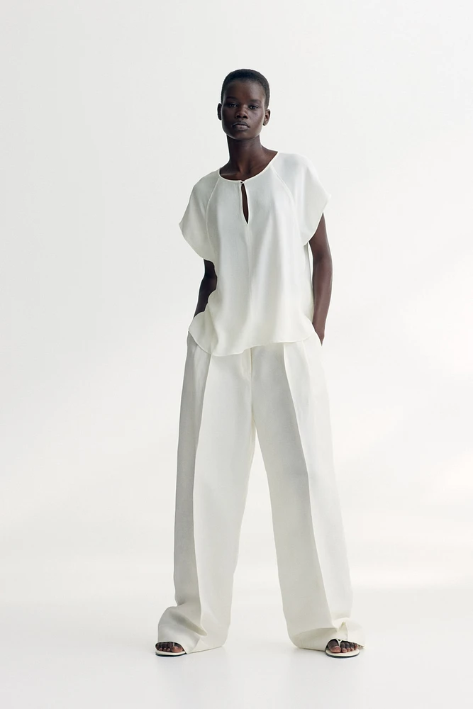 Crêpe Blouse