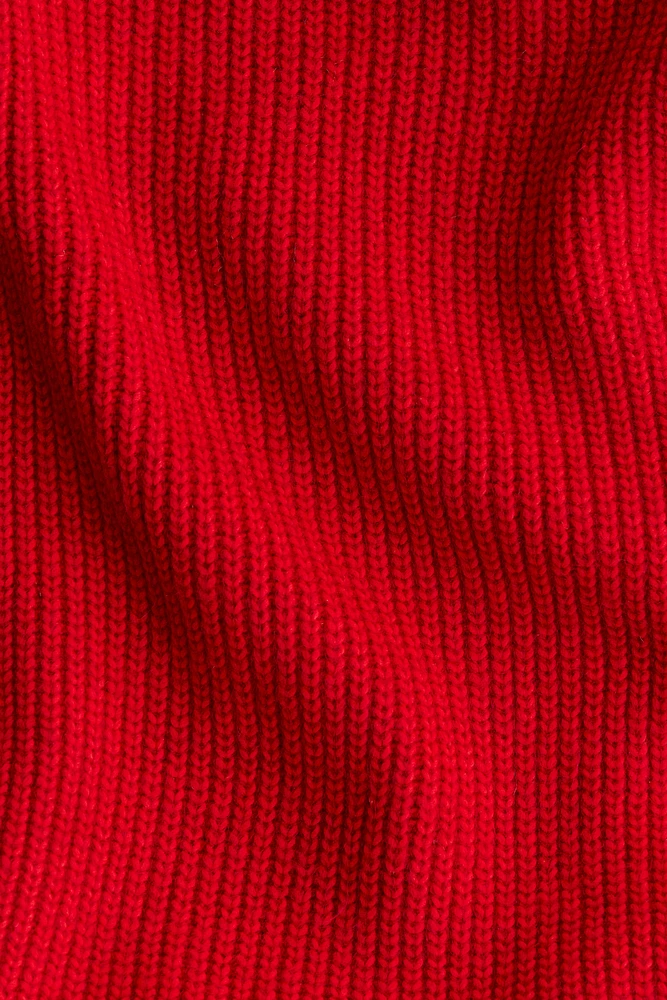 Rib-Knit Dress