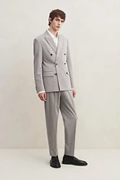 Regular Fit Double-Breasted Blazer