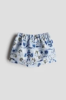 Patterned Jacquard-Weave Skirt