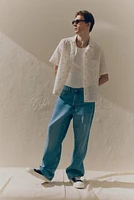 Regular-Fit Embroidered Resort Shirt