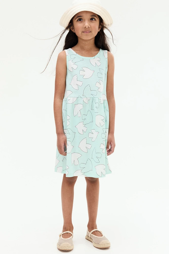 Patterned Cotton Dress