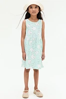 Patterned Cotton Dress
