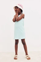Ribbed strappy dress
