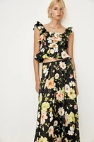 Voluminous Maxi Skirt