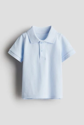 Cotton Pique Polo Shirt