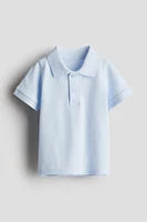 Cotton Pique Polo Shirt