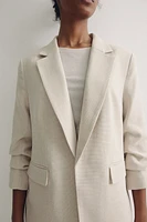 Gathered-sleeve Jacket