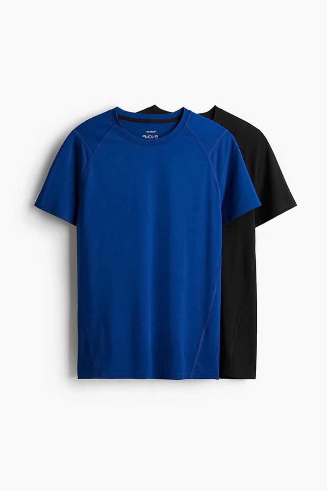 2-Pack Muscle Fit Sports Shirts with DryMove™