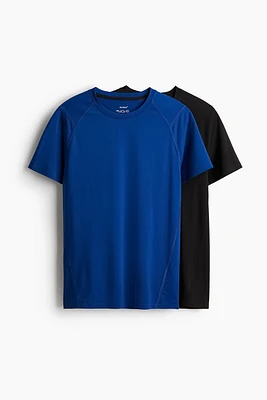 2-Pack Muscle Fit Sports Shirts with DryMove™