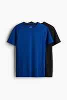 2-Pack Muscle Fit Sports Shirts with DryMove™