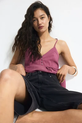 Bermuda Regular Denim Shorts