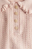Cable-Knit Cotton Top