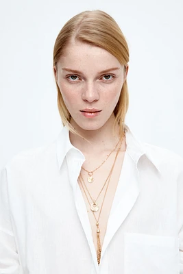 Oversized Linen-Blend Shirt