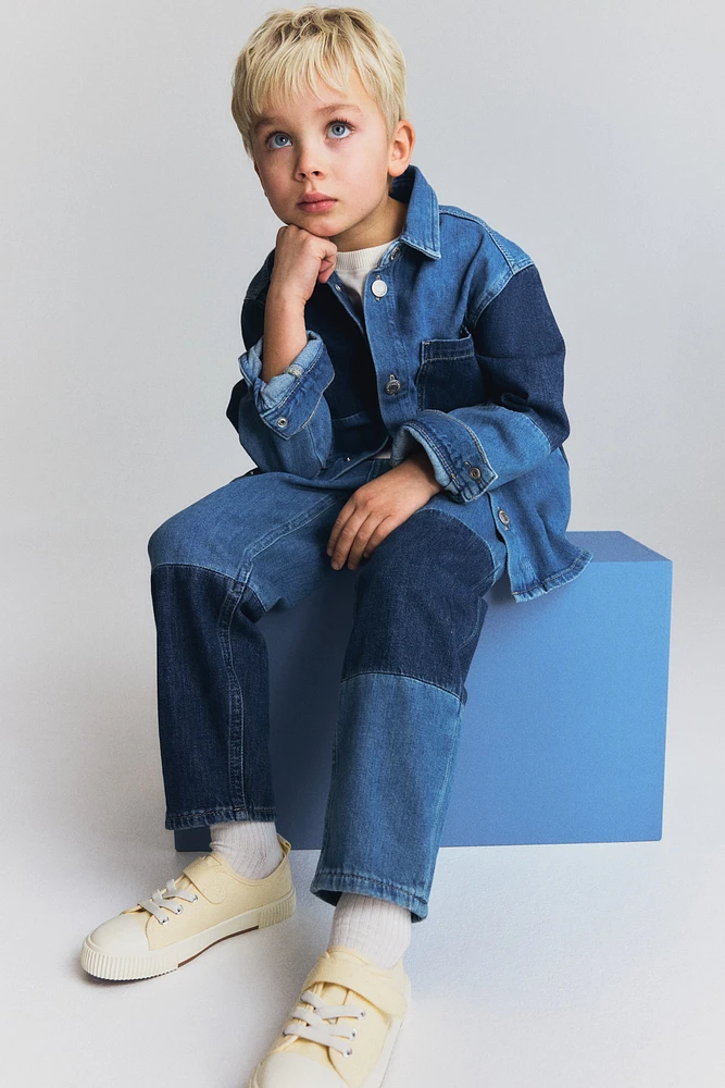 Color-Block Jeans