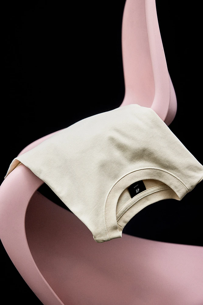 Loose-Fit Long-Sleeved Jersey Shirt