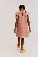 Ruffle-Detail Dress