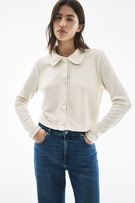 Cardigan with Collar
