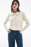 Cardigan with Collar