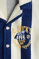 Embroidery-Detail Resort Shirt