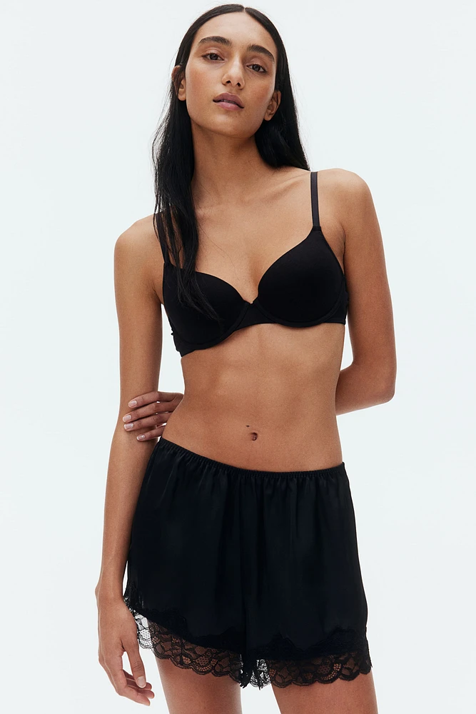 2-pack Padded Cotton T-shirt Bras