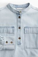 Loose-Fit Denim Shirt