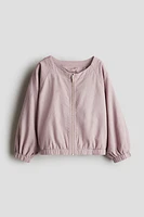 Linen-Blend Jacket