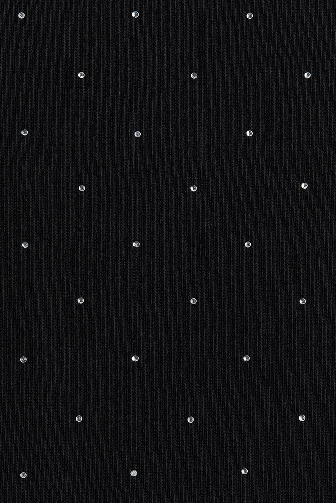 Rhinestone-Embellished T-Shirt