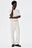 Regular-Fit Linen-Blend Resort Shirt