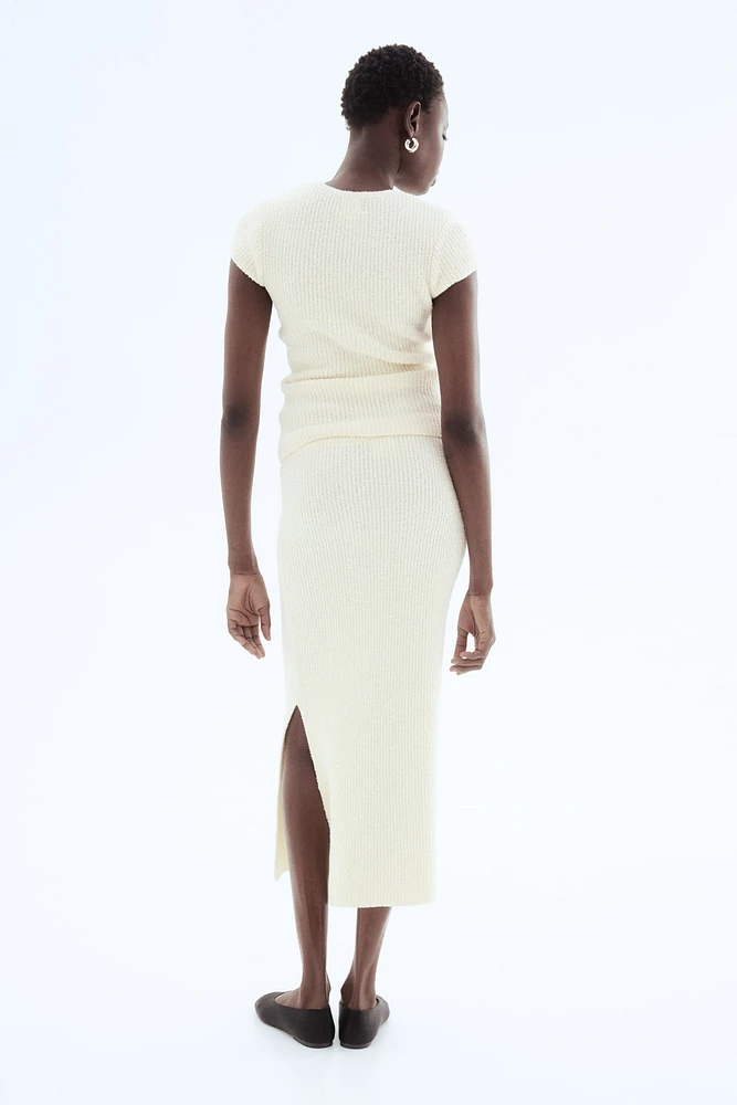 Rib-knit Skirt