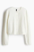 Fine-Knit Cardigan