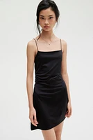 Draped Slip Dress
