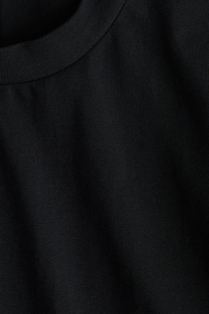 Short-Sleeved Jersey Dress