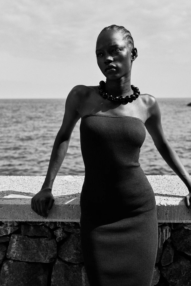 Ribbed Tube Dress