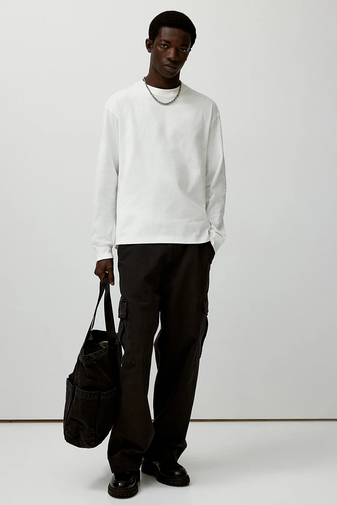 Loose Fit Cotton Jersey Shirt