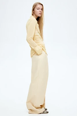Wide-Leg Dress Pants