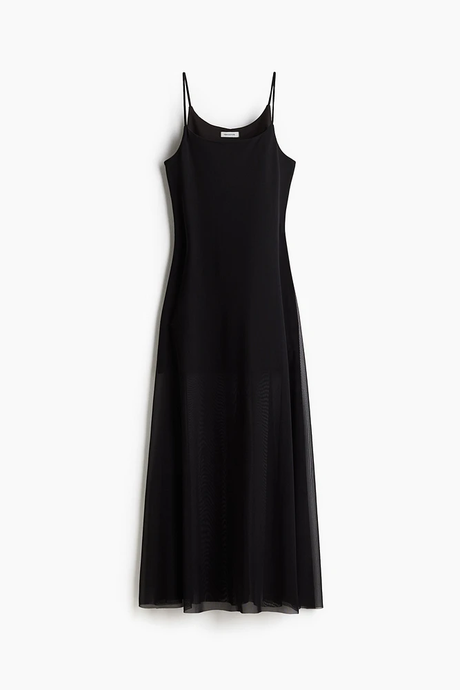 Strappy Mesh Dress