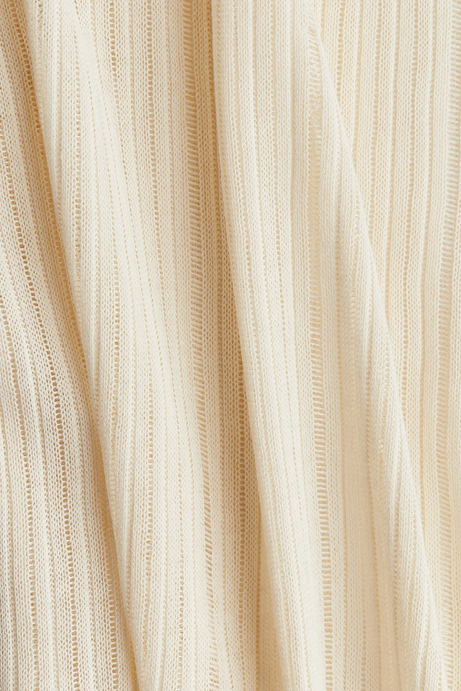 Rib-knit vest top
