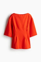 T-Shirt with Defined Waist