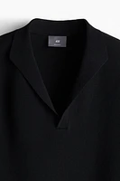Regular-Fit V-Neck Polo Shirt