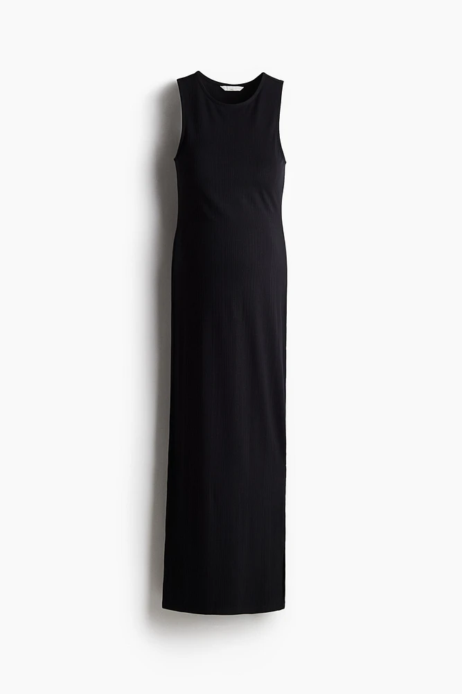 MAMA Ribbed Viscose Dress
