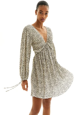 Plissé Dress