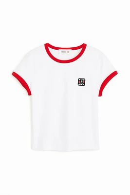 Appliquéd T-shirt