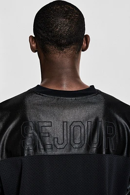 Loose-Fit Printed Sports Shirt with DryMove™