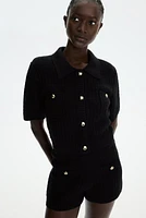 Cardigan with Collar