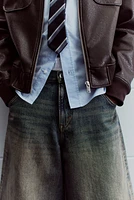 Short Super ample en denim