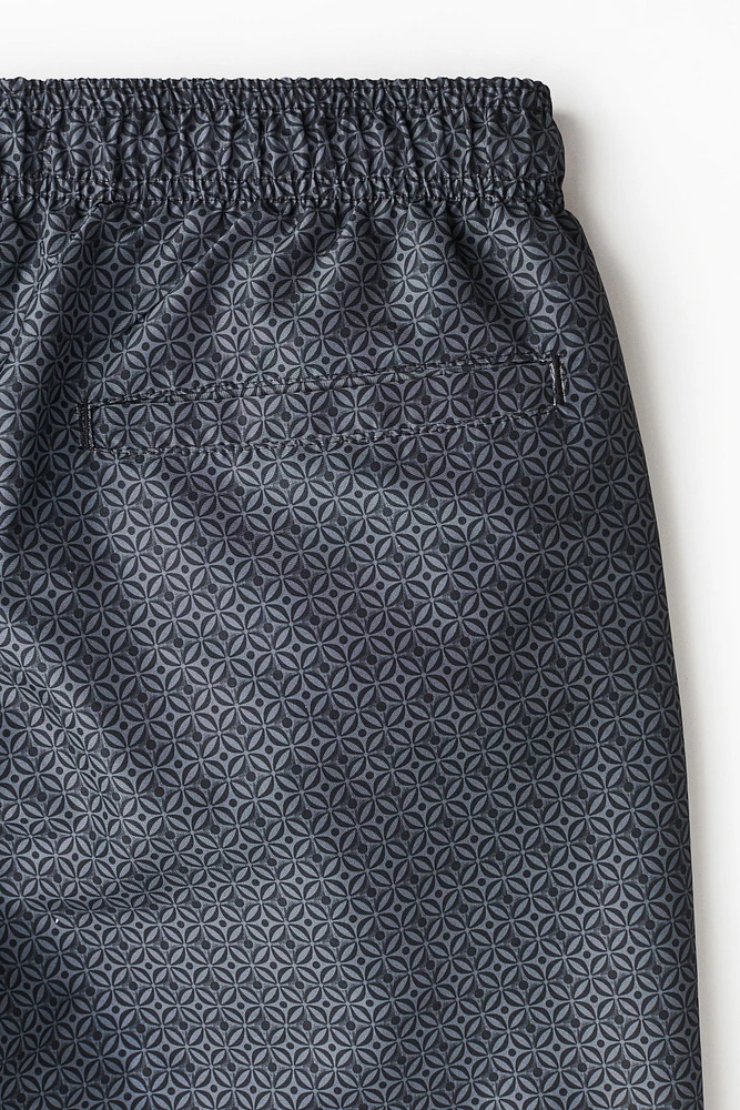 Patterned Swim Shorts