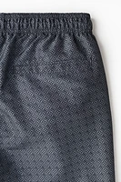 Patterned Swim Shorts
