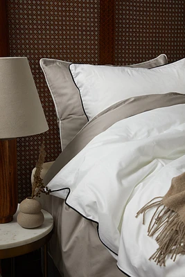 Parure de couette lit simple en satinette de coton