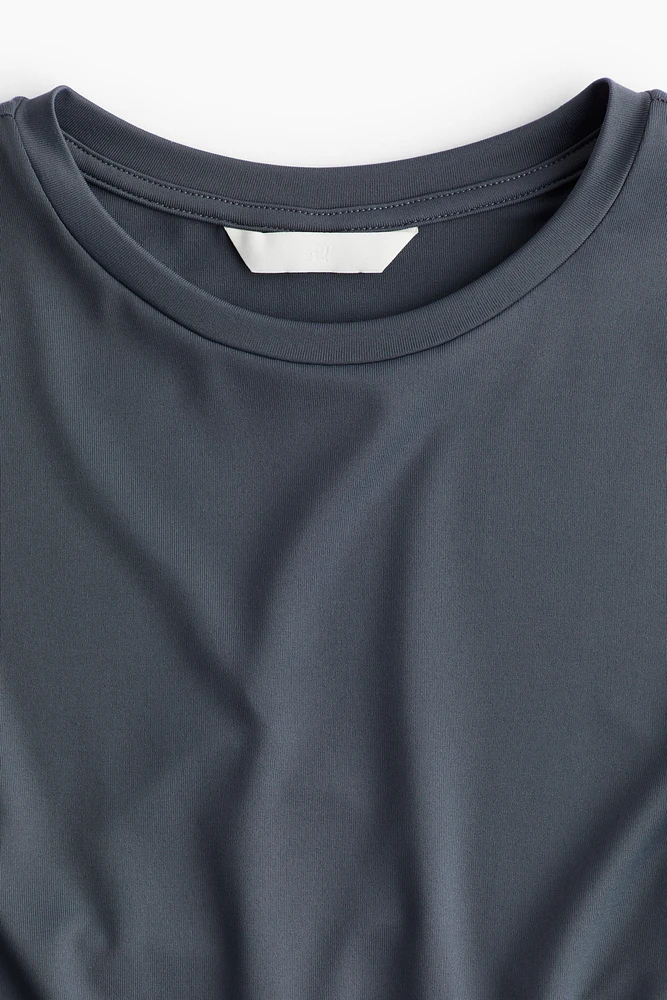 Long-sleeved Microfiber Top